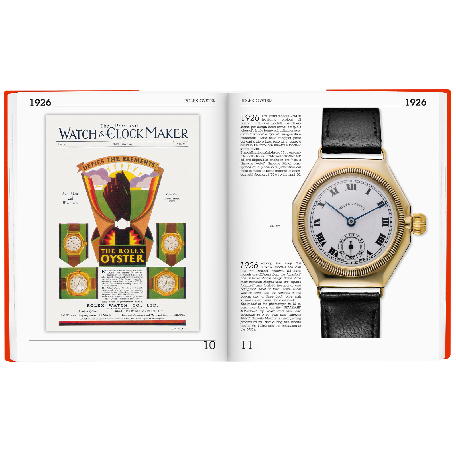 Modern and vintage New Rolex Encyclopedia books From 1905 until the present day