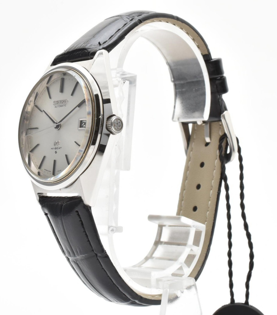 MINT Vintage SEIKO Grand Seiko 5645-7010 Silver Dial Men’s Watch 35mm Japan