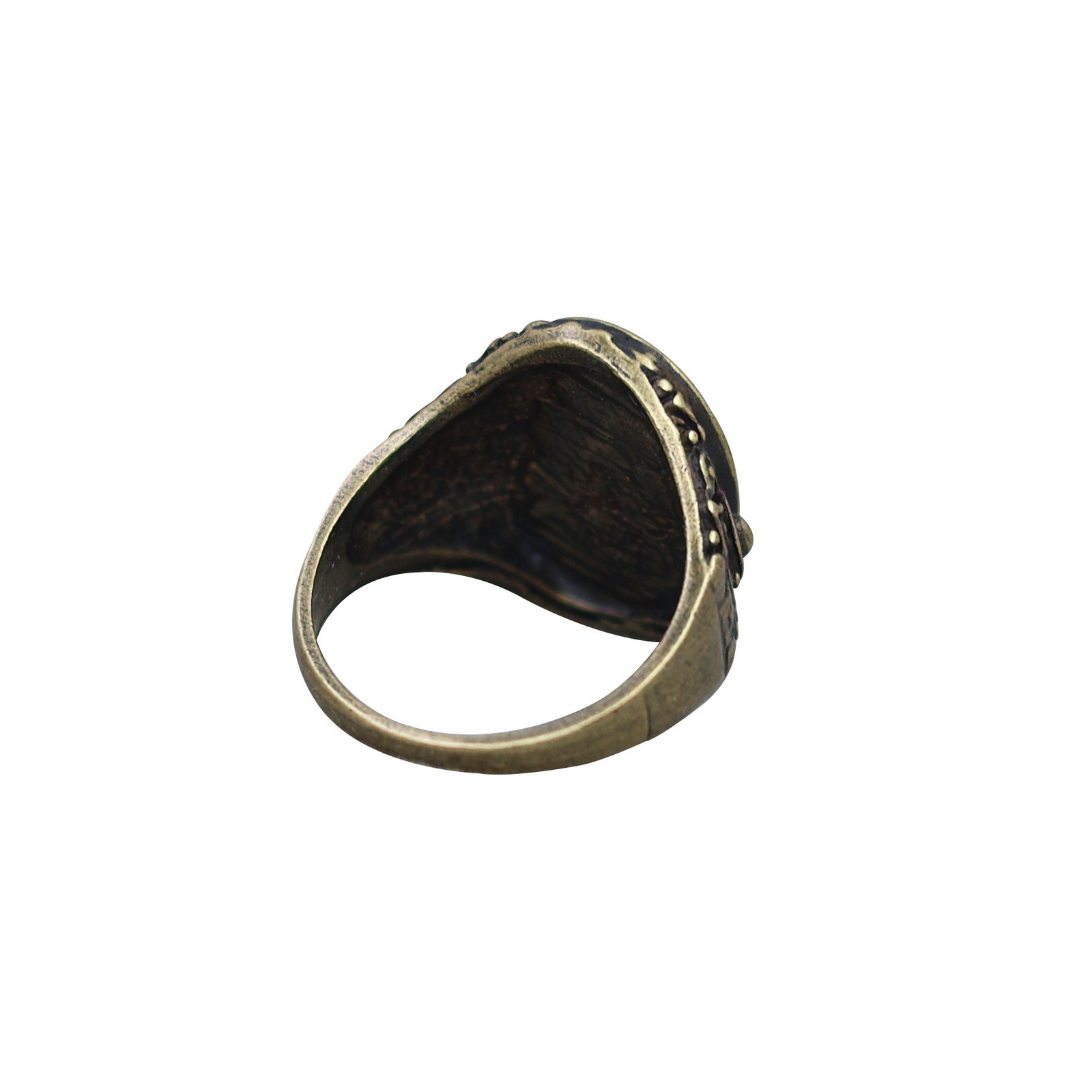 10pcs Vintage Cameo Rings Bulk Antique Bronze Plated Lady Cameo Assorted Jewelry