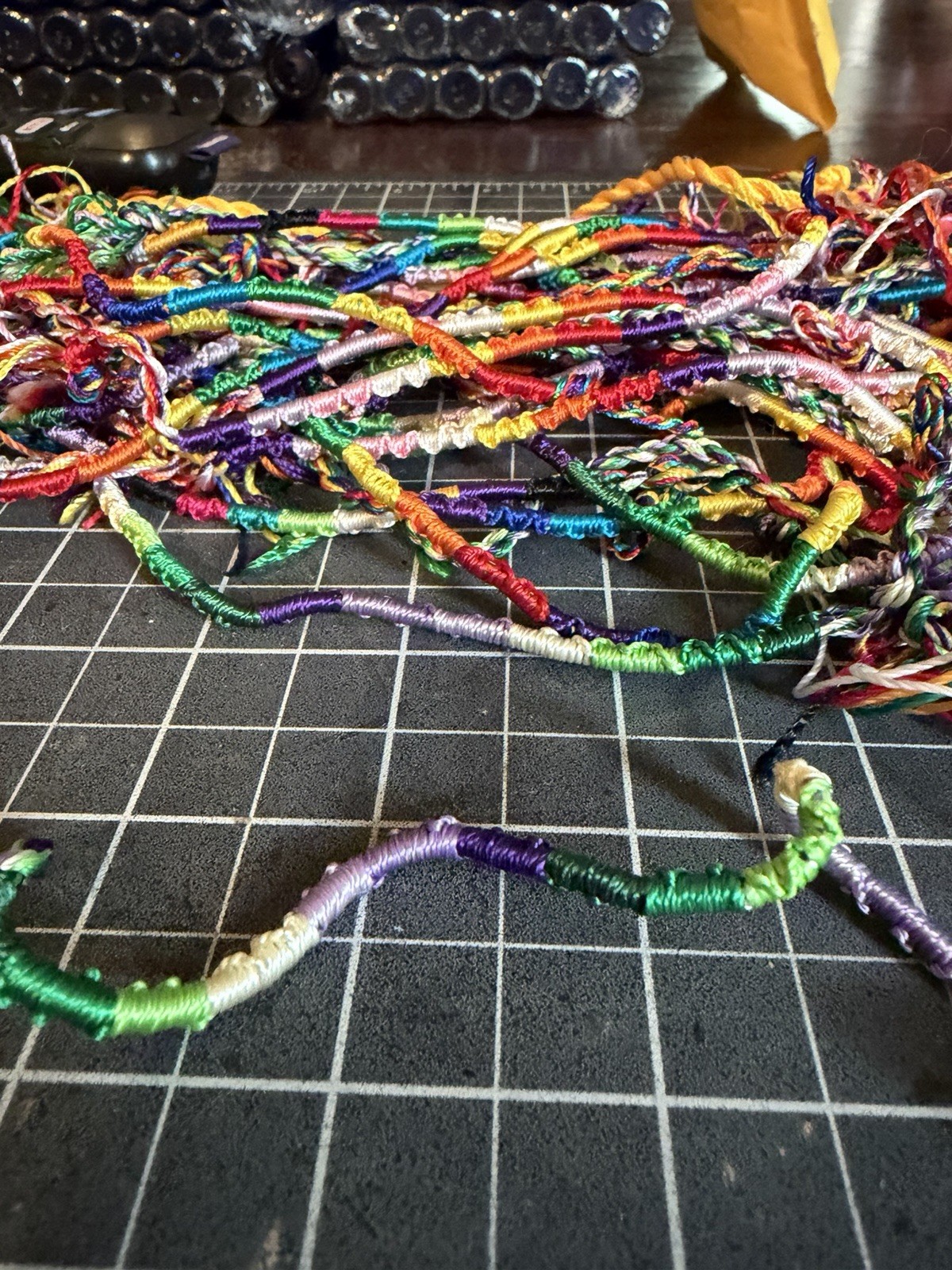 Bulk Lot of 95 Handmade Macramé Bracelets – Evil Eye, Floral & Beaded Wholesale