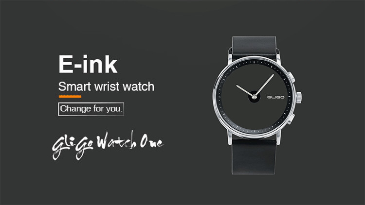 The first quartz movement hybrid Eink Smart Watch with 30 days long standby time