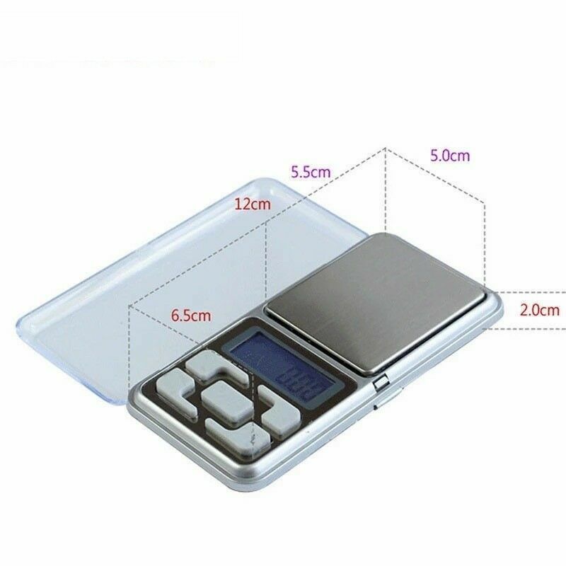 0.01g – 200g Gram Mini Digital LCD Balance Weight Pocket Jewelry Diamond Scale