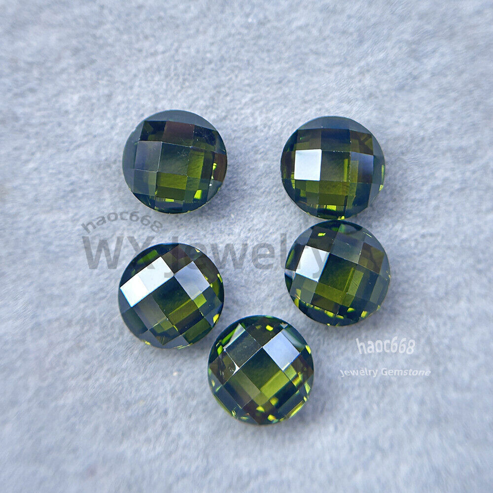 Multicolored 3mm-12mm Loose Cubic Zirconia stone Double Turtle for DIY Jewellery