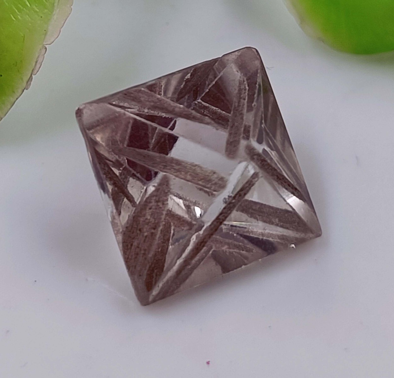 4.10 CT F COLOR VVS1 CLARITY DIAMOND COLORLESS EGL CERTIFIED RAW LOOSE CVD MNG