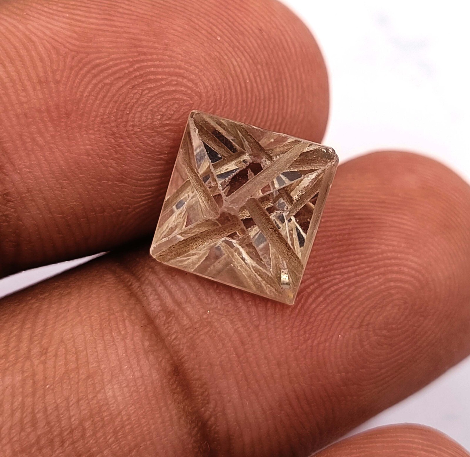 4.10 CT F COLOR VVS1 CLARITY DIAMOND COLORLESS EGL CERTIFIED RAW LOOSE CVD MNG