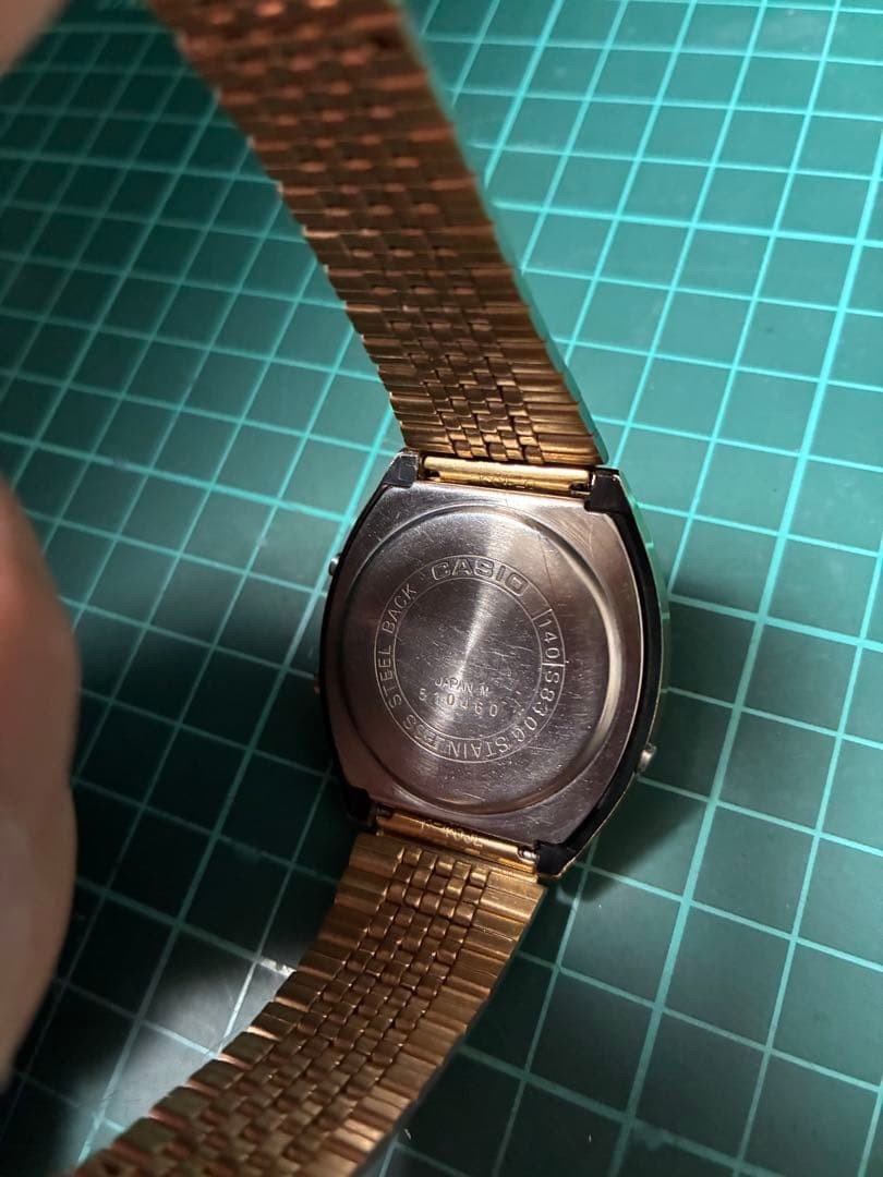 CASIO Digital Wristwatch Vintage Cheap Casio 140 S830 Working