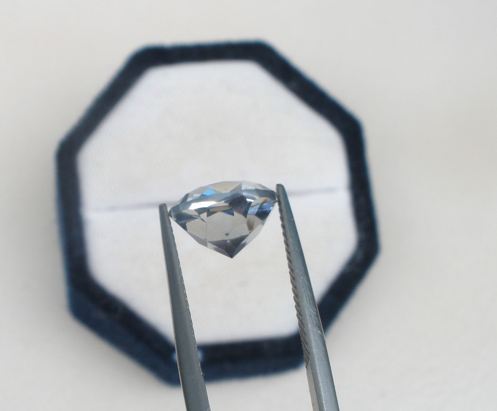 10mm Mystic Blue Quartz Round Loose Faceted Gem