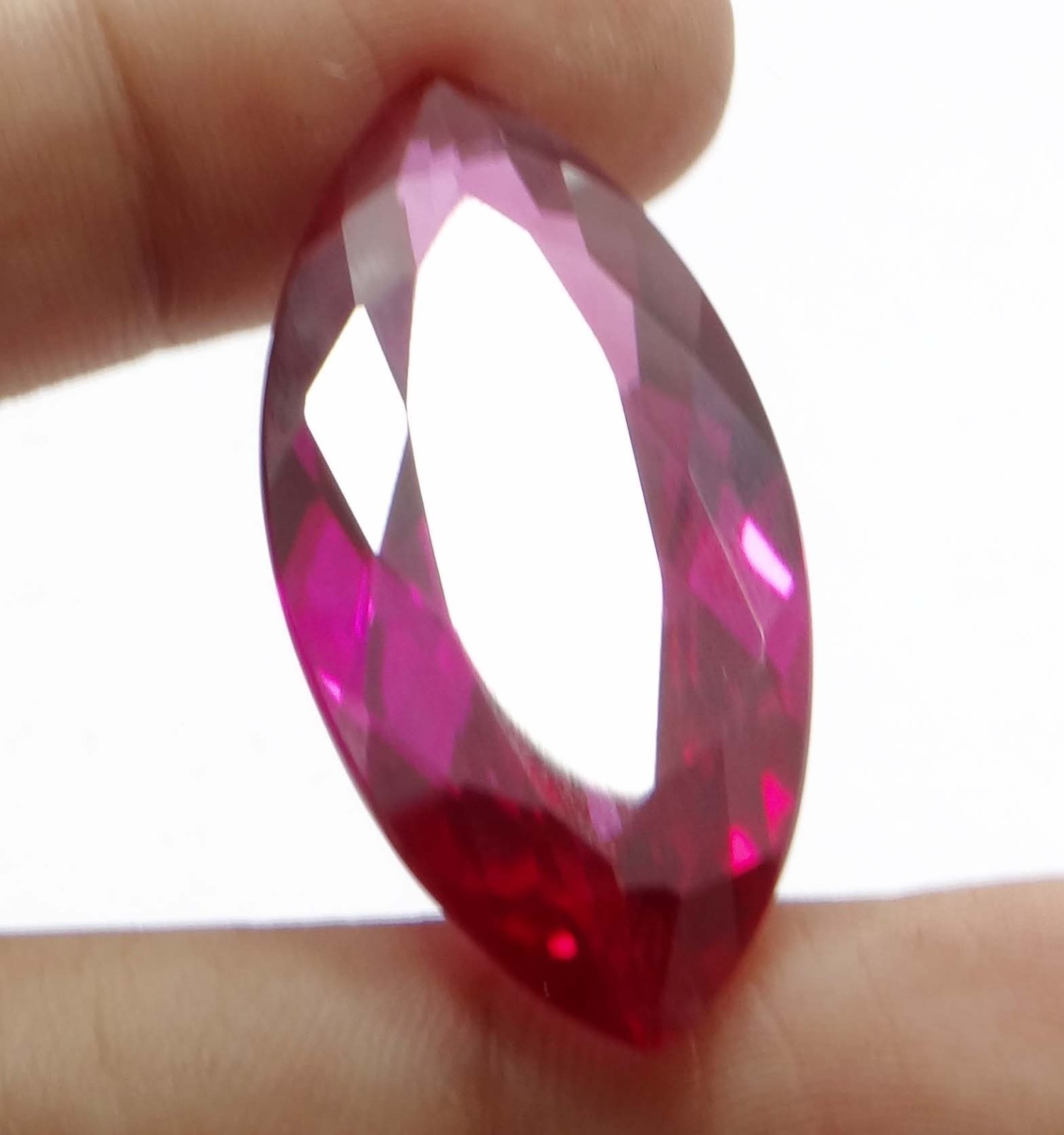 27.50 Ct Natural AAA+ Pink Ceylon Sapphire marquise Cut Loose Gemstone Certified