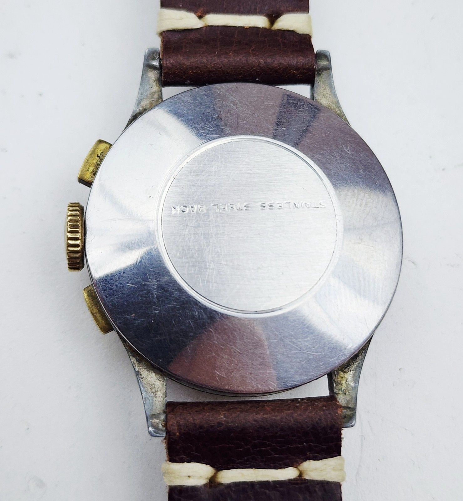 RARE Men’s SWISS Vintage 60’s CHRONOGRAPH Watch REGO Cal.147. Manual Wind