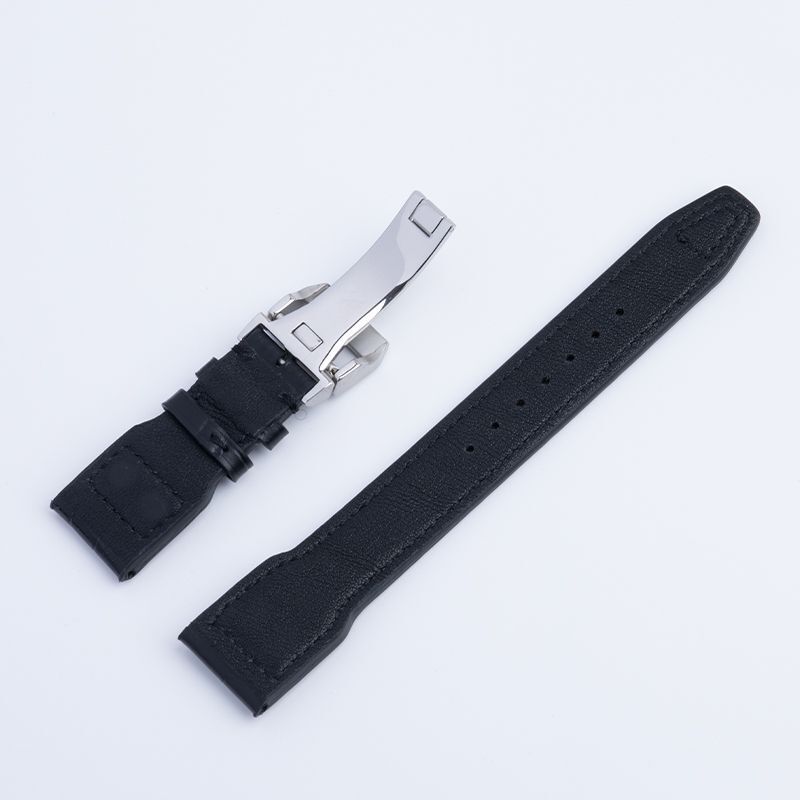 21mm 22mm Leather Strap Watch Band Fits IWC Pilot’s Watch Top GUN Series
