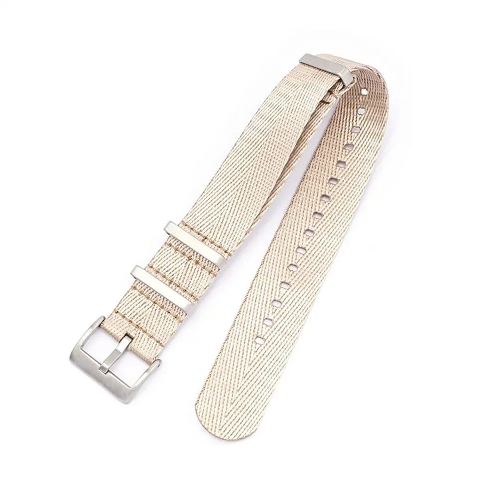 18mm 20mm 22mm 24mm Canvas Military Nylon Watch Strap Band