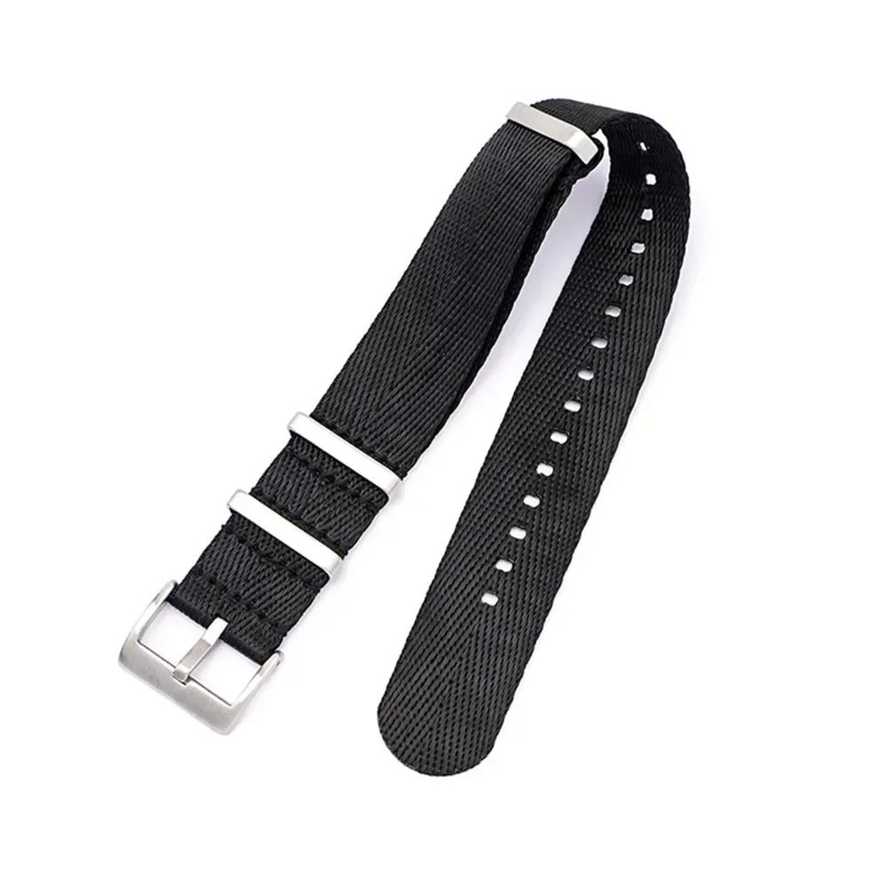 18mm 20mm 22mm 24mm Canvas Military Nylon Watch Strap Band