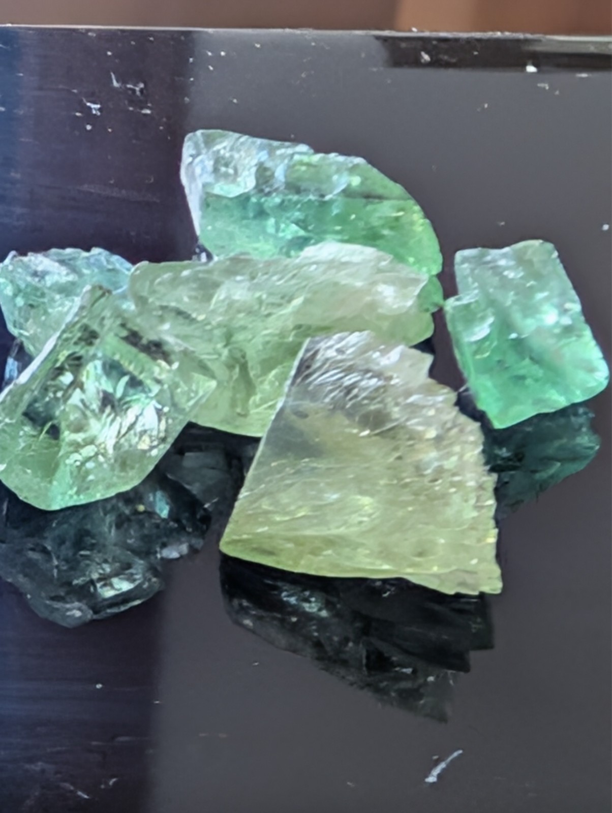 USA Seller 20.82 VVS Natural Hiddenite facet rough gemstone