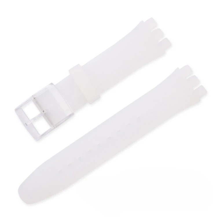Wrist Watch Band Strap For Swatch 16mm 17mm 19mm 20mm Silicone Watchband