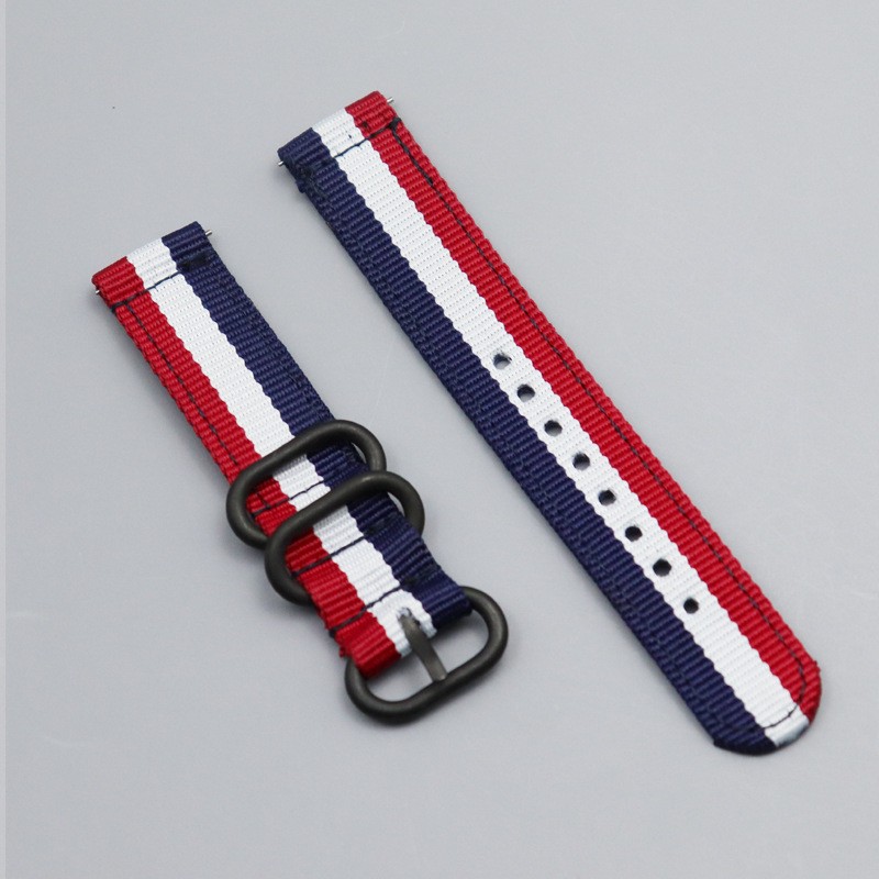 High Quality Nylon Watch Band Sports Strap 18mm for Casio F84/F91/F91W/F94/F105