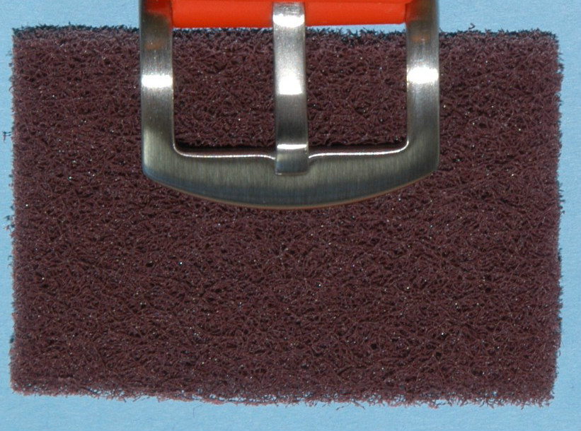Satin Brushed Steel Refinishing Pad for Citizens Watch Scratch Removal