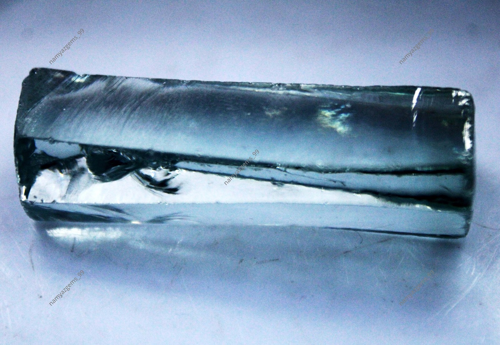247 Ct Natural Blue Aquamarine Uncut Rough CERTIFIED Loose Gemstone