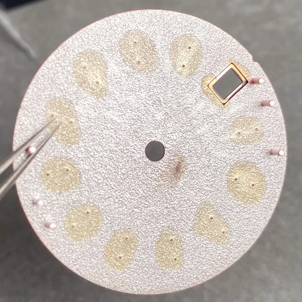 Tandorio 29mm No logo Watch Mod Dial For NH35 NH38 PT5000 Luminous Vintage Dial