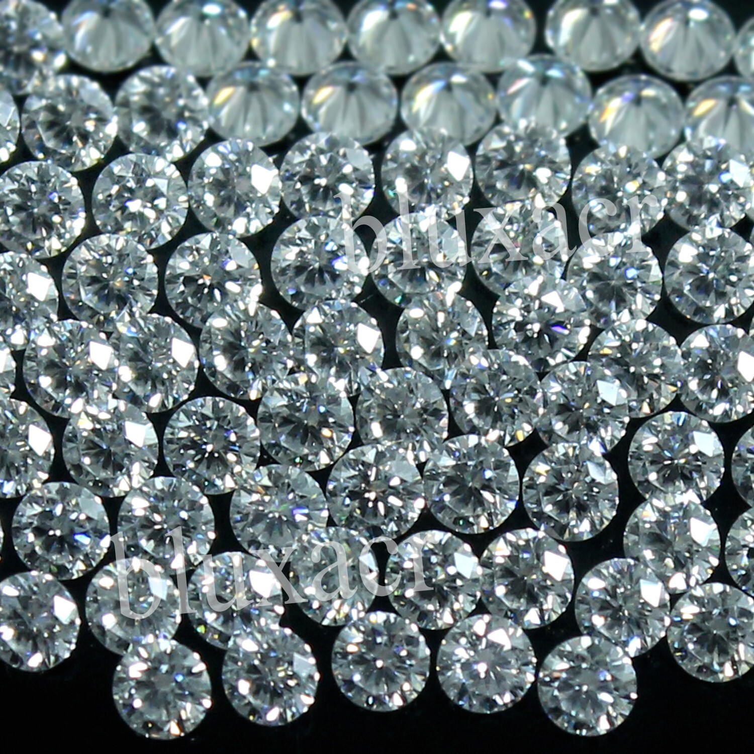 Natural 4.00 Ct D Color VVS1 Brilliant Cut 0.80 MM Round Diamond 1000 Pcs Bx02