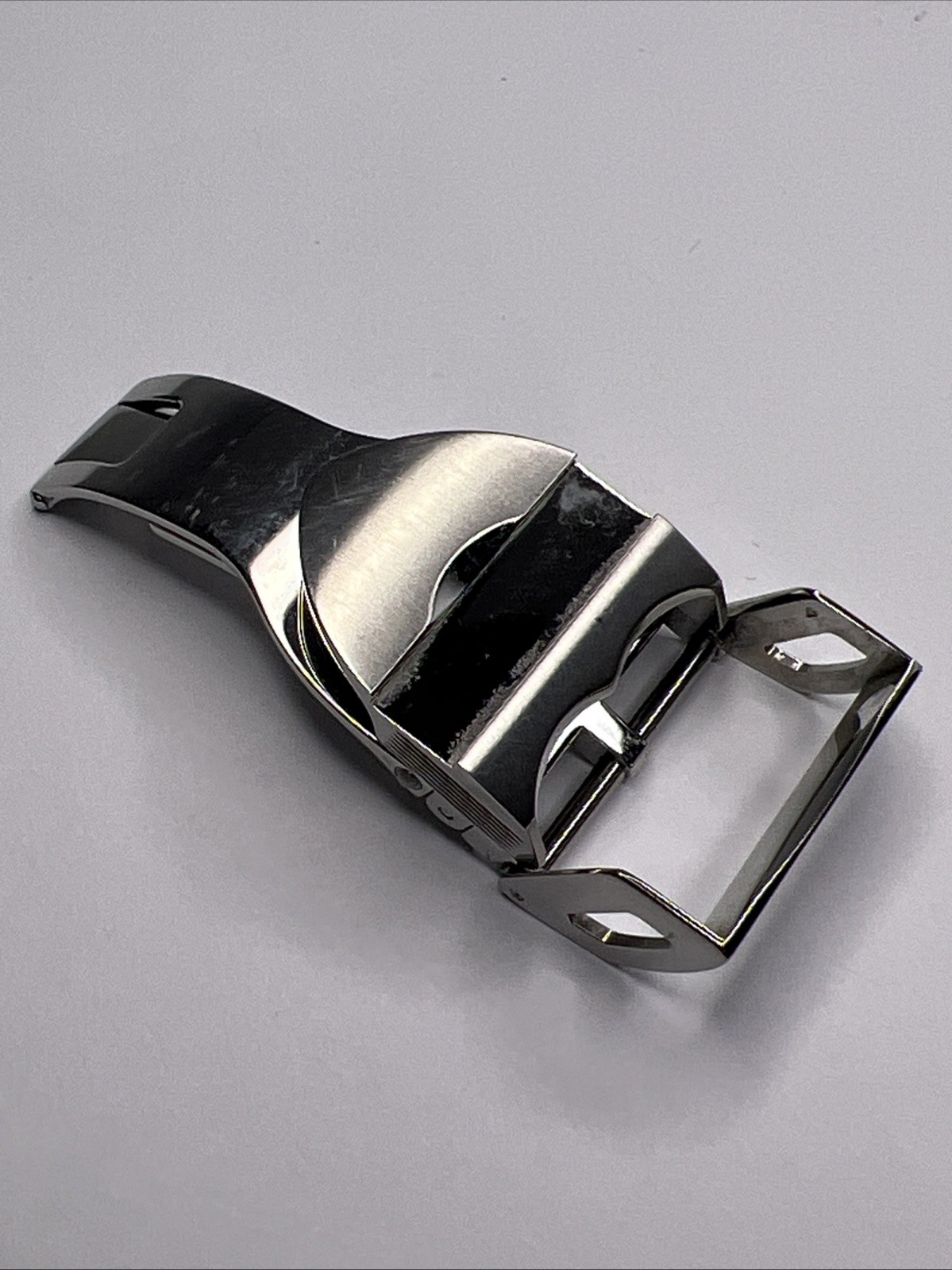 Tudor 18mm Satin Brushed & Polished Steel Deployant Deployment Clasp Genuine OEM