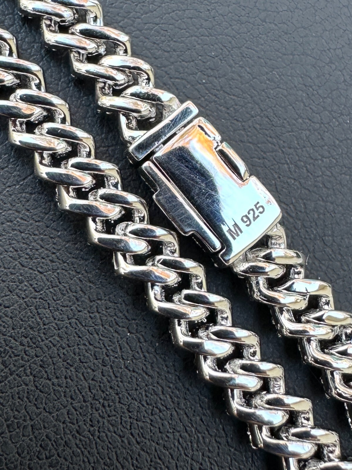 MOISSANITE Real Mini 5mm Micro Miami Cuban Link Prong Bracelet Iced 925 Silver
