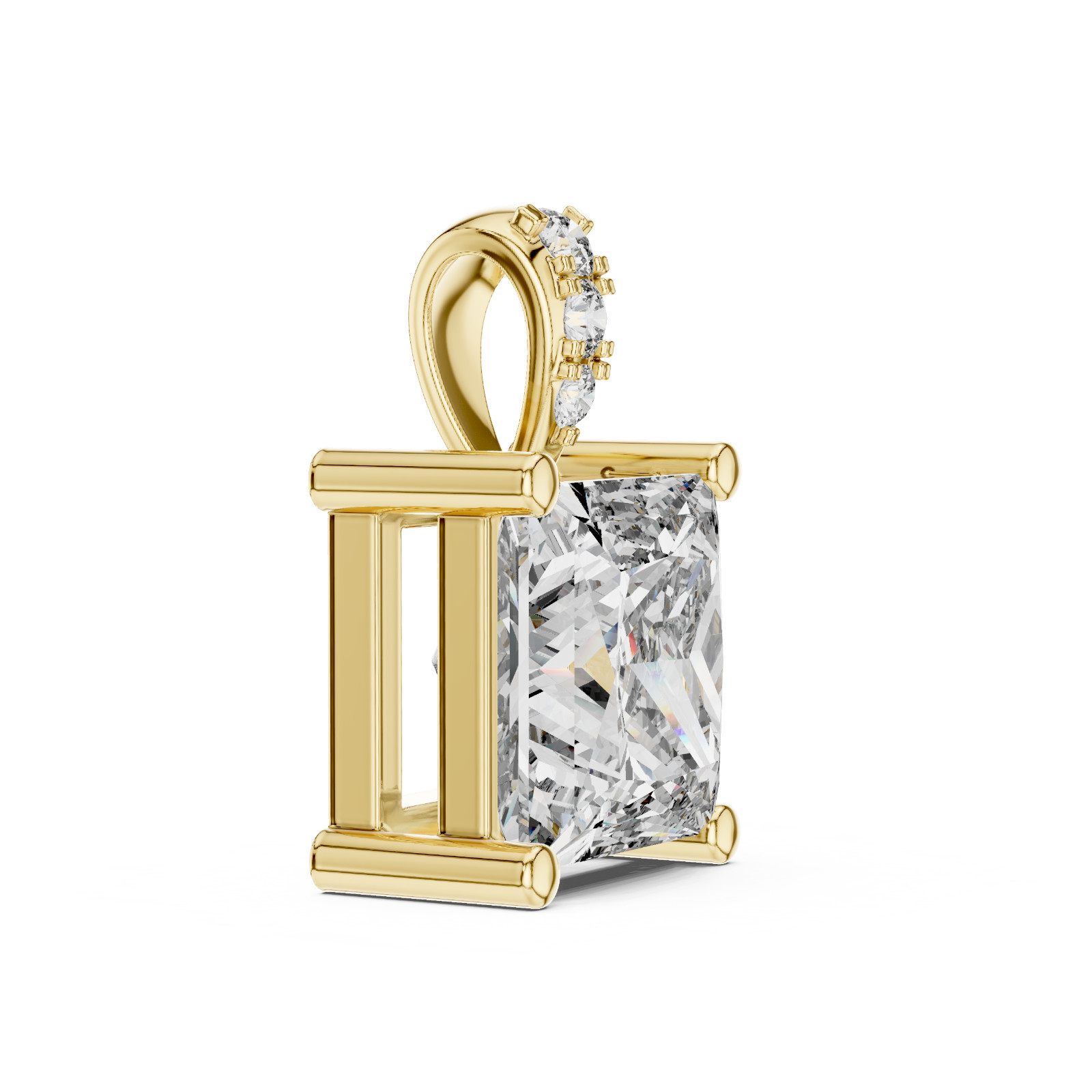 Fine Lab Grown Diamond Pendant Necklace for Women | IGI Certified | Timeless Lux