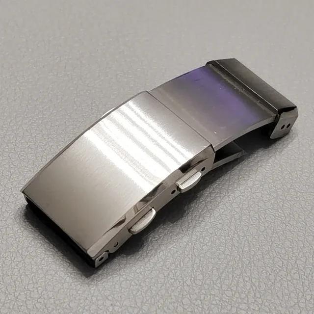 18/20/22mm 316L Stainless Steel Watch Clasp Adjustable Folding Buckle Metal