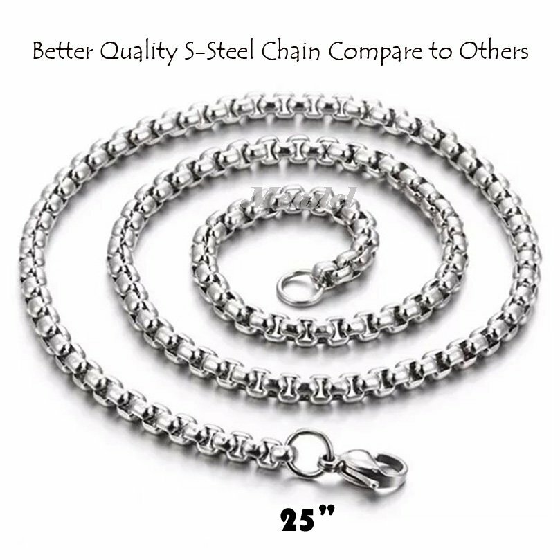 MENDEL Mens Stainless Steel Nautical Surfing Beach Anchor Pendant Necklace Men