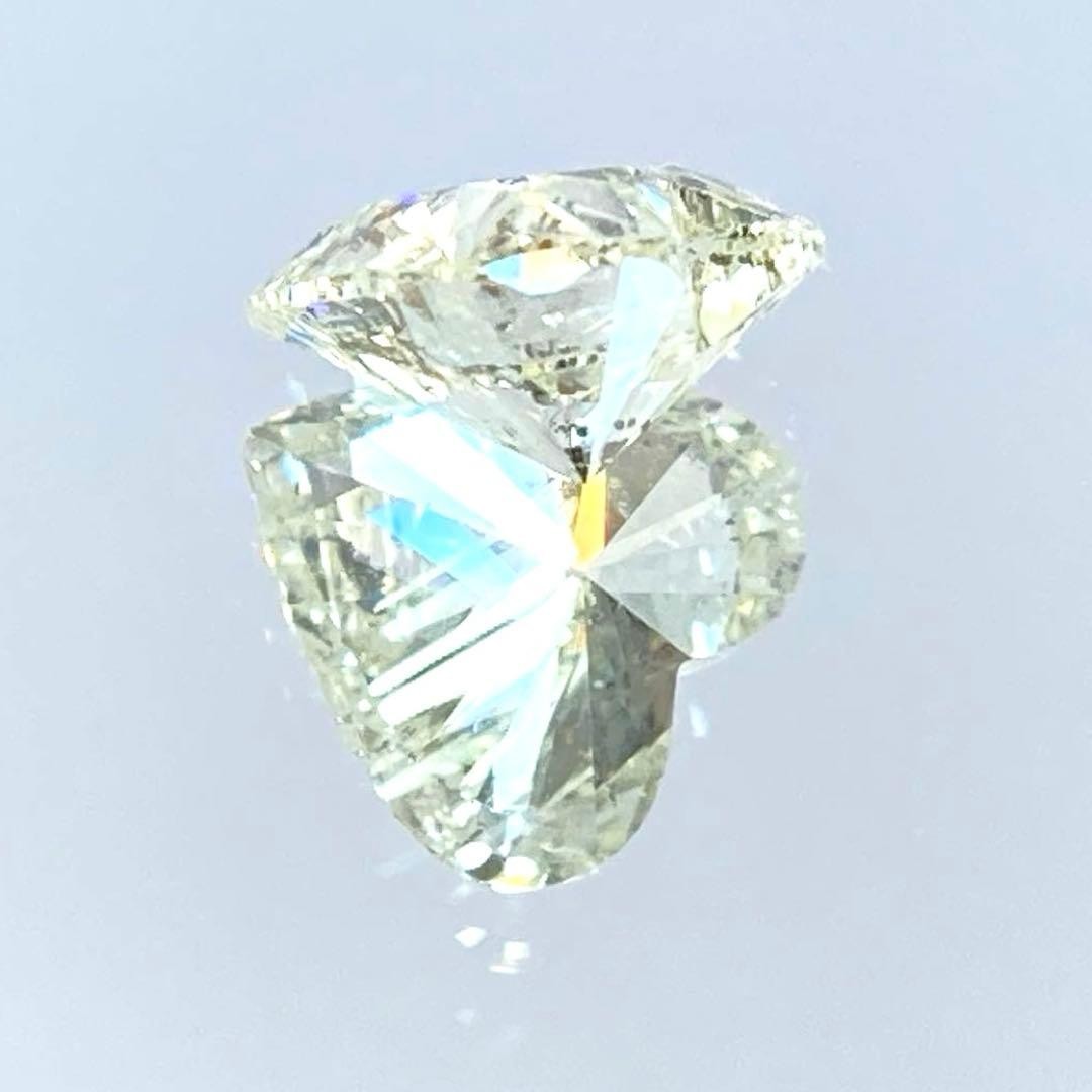 Natural Heart Shape Diamond 0.582ct L Color Loose Stone Used