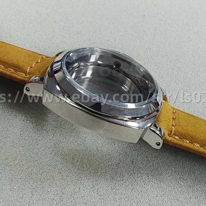 For NH35/36/4R/7S Movement Stainless Steel 40mm Watch Case + Strap Mineral Glass