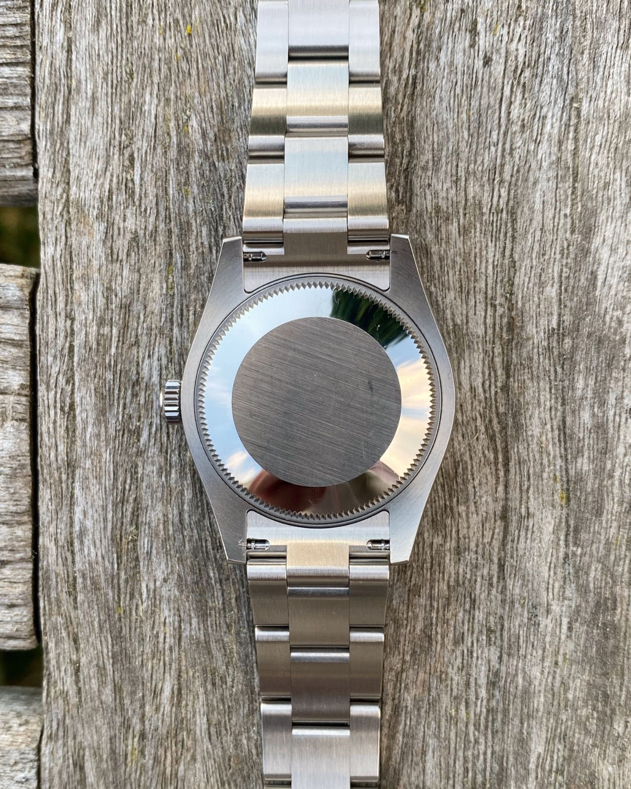 2017 Rolex 177200 Oyster Perpetual 31mm Purple Roman Grape Dial Box and Papers