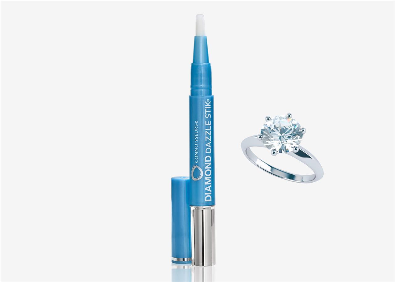 CONNOISSEURS Diamond Dazzle Stik Jewelry Cleaner Solution Pen