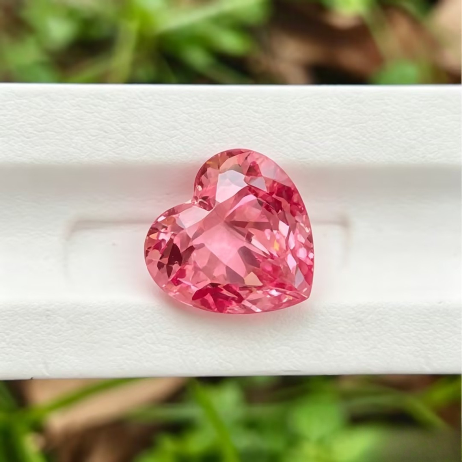 Lab Grown Padparadscha Gemstone 0.5-5ct For Ring Pendant Jewelry Making AGL