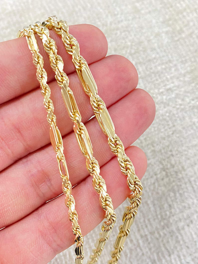 14k Yellow Gold Hollow Milano Bracelet Diamond Cut Real Gold Unisex 2.5mm-5mm