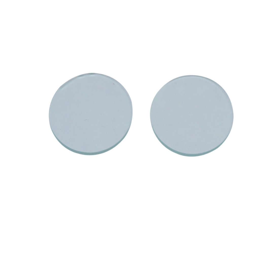 Round Watch Crystal Glass 18mm–32mm Mineral Glass 1mm Thick Clear Replacement