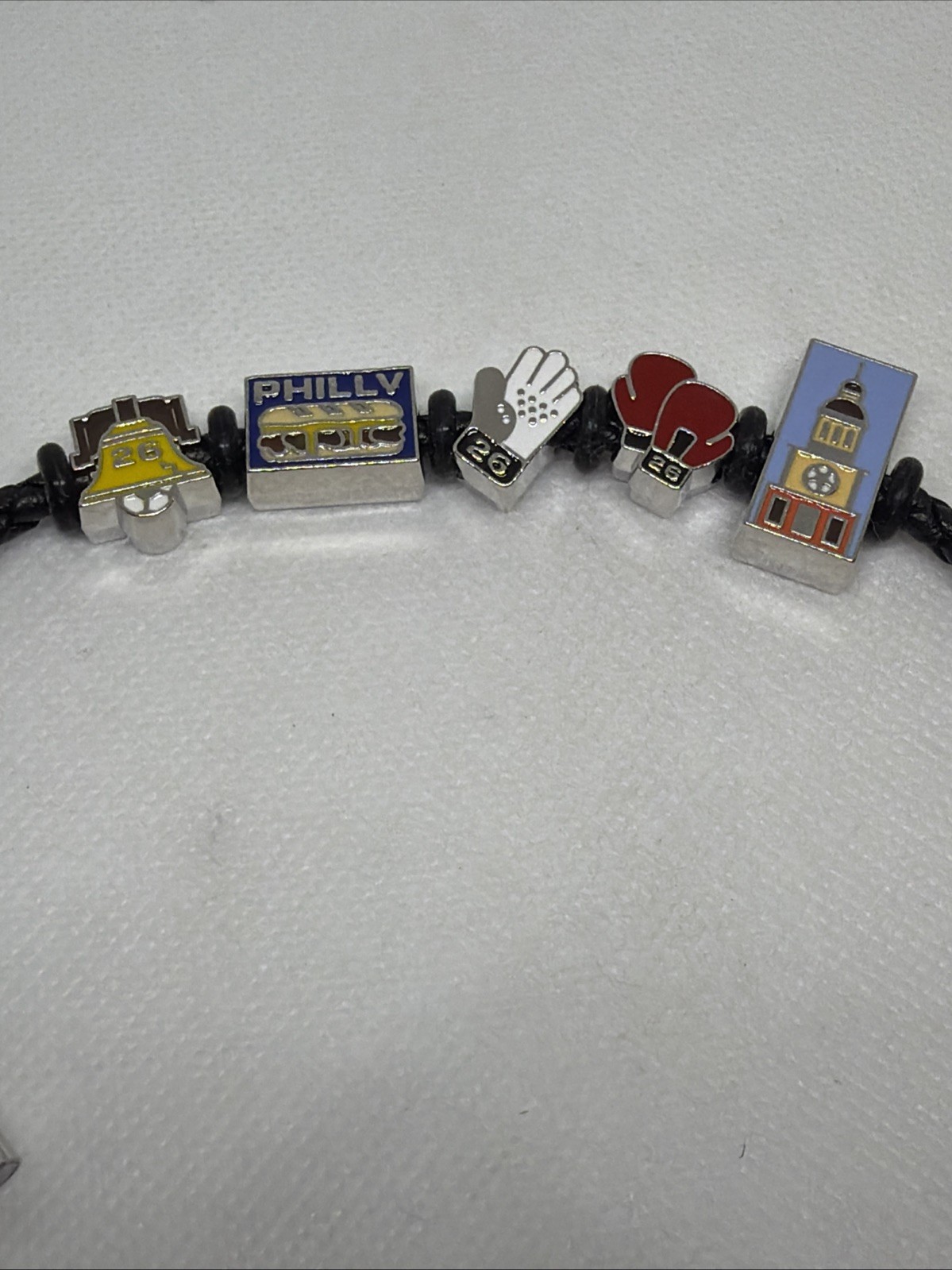 USA World Cup 26 FIFA Charm Bracelet Featuring Philly Famous Places As Charms!!!