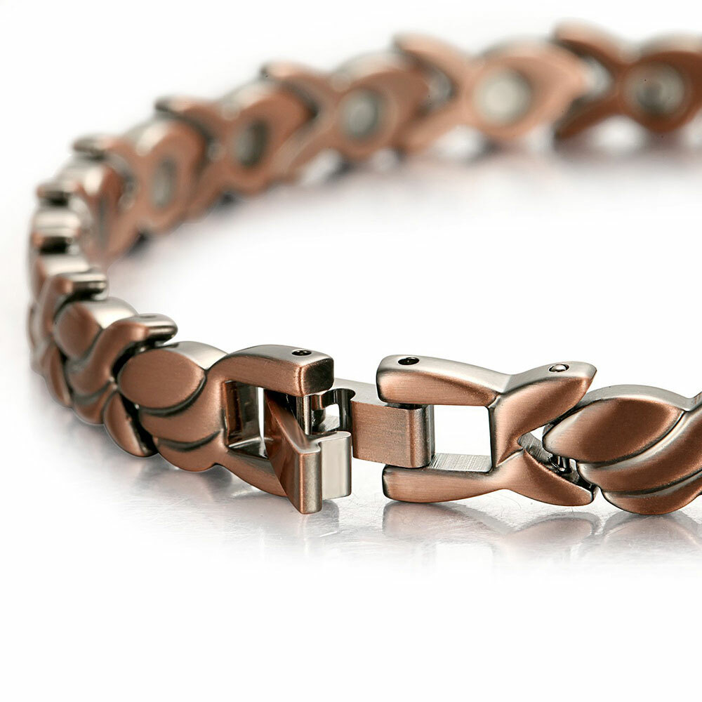SUPER STRONG Pure Copper Arthritis Therapy Magnetic Bracelet Women Handmade USA
