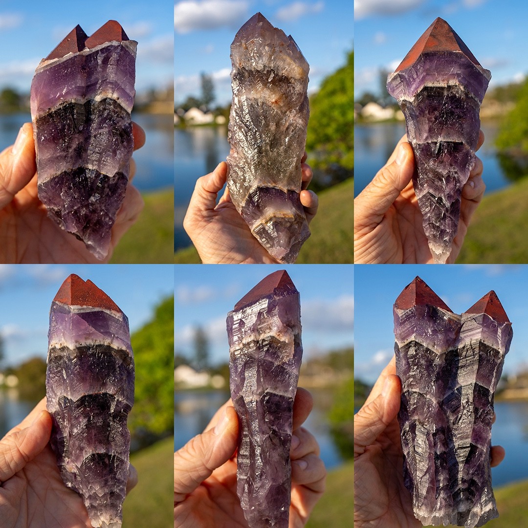 Nice New Auralite 23 polished Bracelets Size 6mm 7.5”