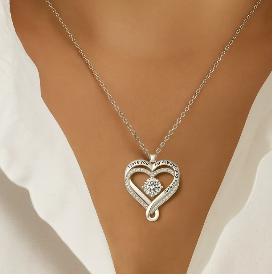 To My Wife – I Love You Forever Necklace