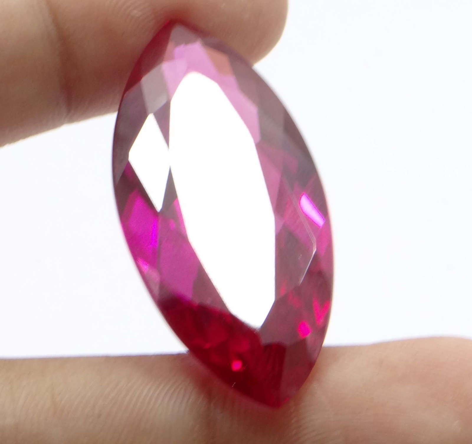 27.50 Ct Natural AAA+ Pink Ceylon Sapphire marquise Cut Loose Gemstone Certified