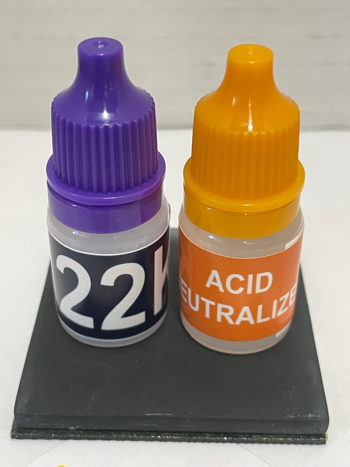 Gold Testing Kit 10K 14K 18K 22K , Silver Test , Acid Neutralizer or stone