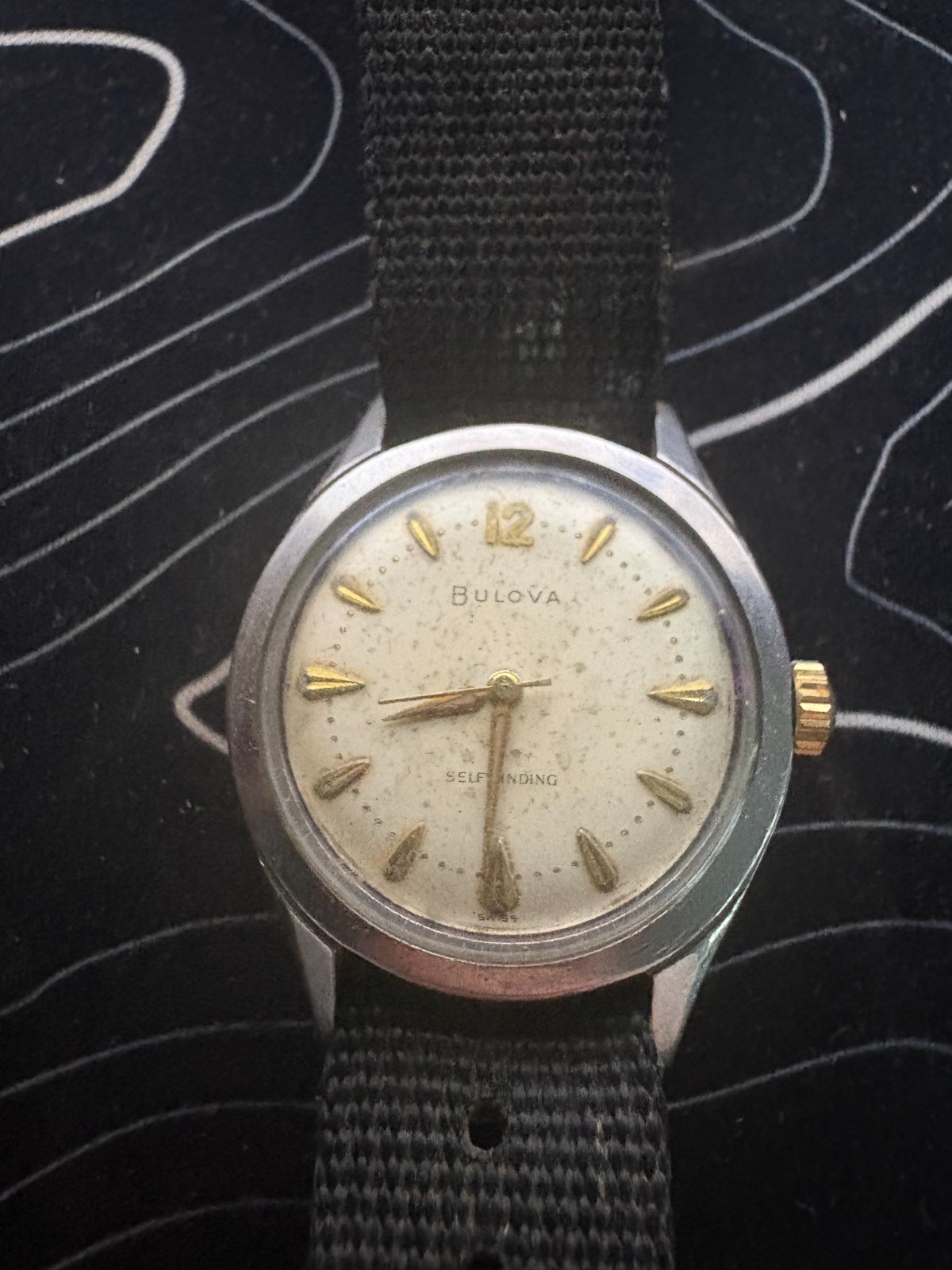 Vintage Bulova Self-Winding Automatic Men’s Watch 1950s [Swiss Made]