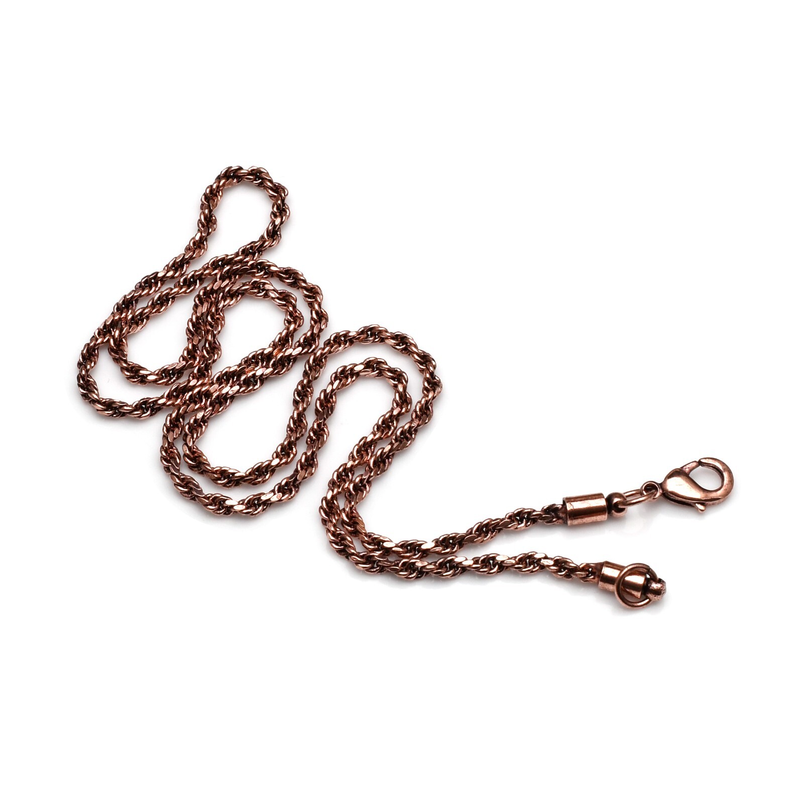 Pure Copper Rope Chain Handmad jewelry 100% Oxidized Copper Chain Necklace RJ-03