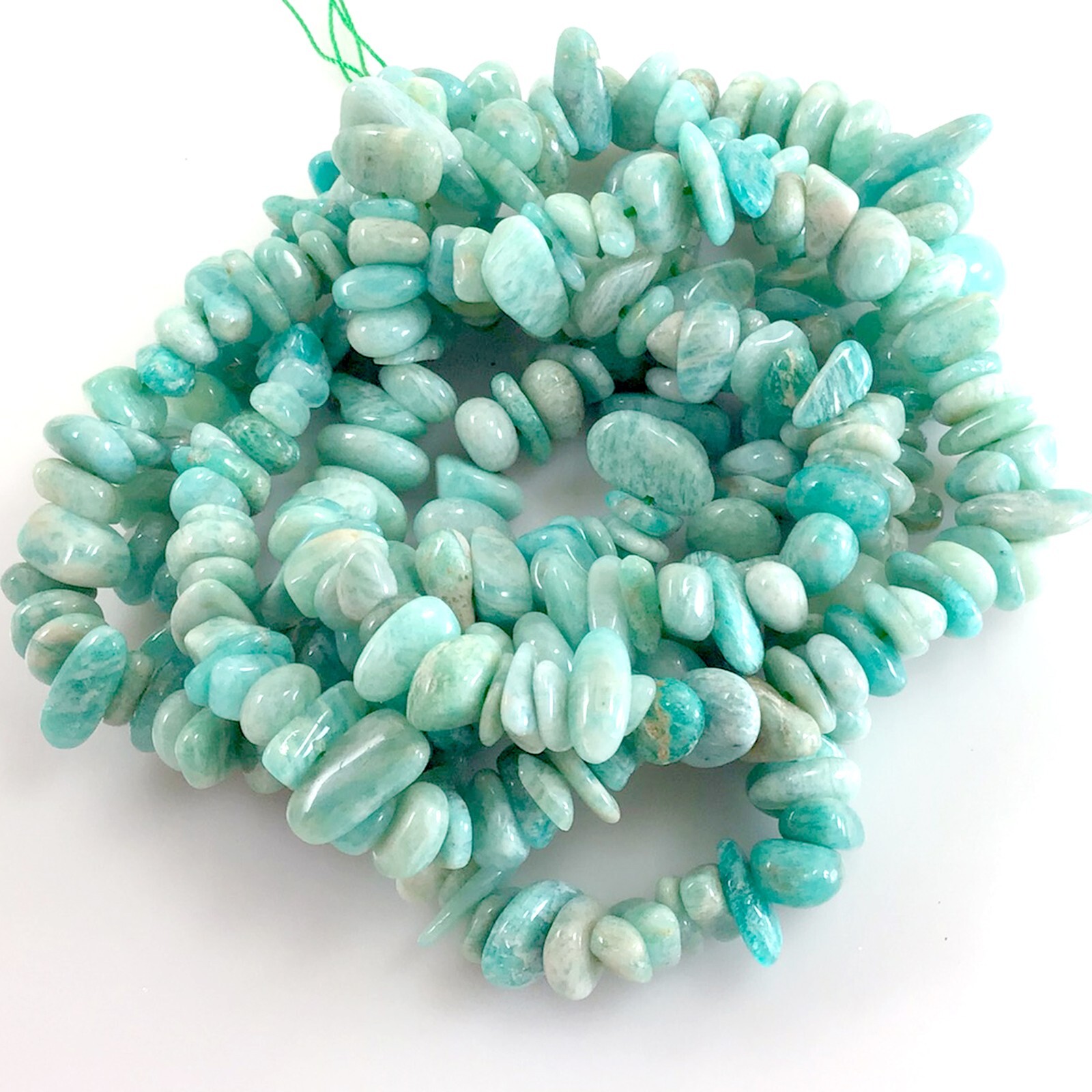 Natural Russian Amazonite Chips 5-12mm Loose Beads 32″ Jewelry Making