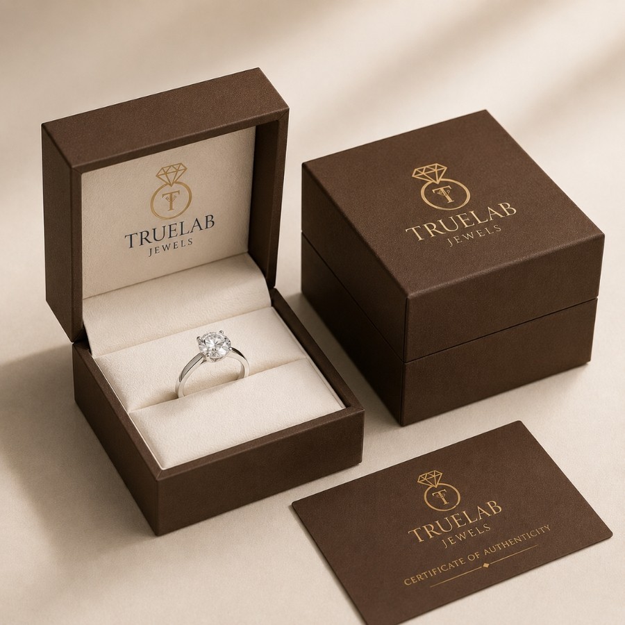 2 Ct Radiant-Cut VS1 Lab Grown Diamond Wedding Engagement Ring 14k Yellow Gold