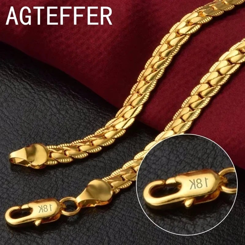 925 Sterling Silver Chain Necklace Jewelry for Women Men