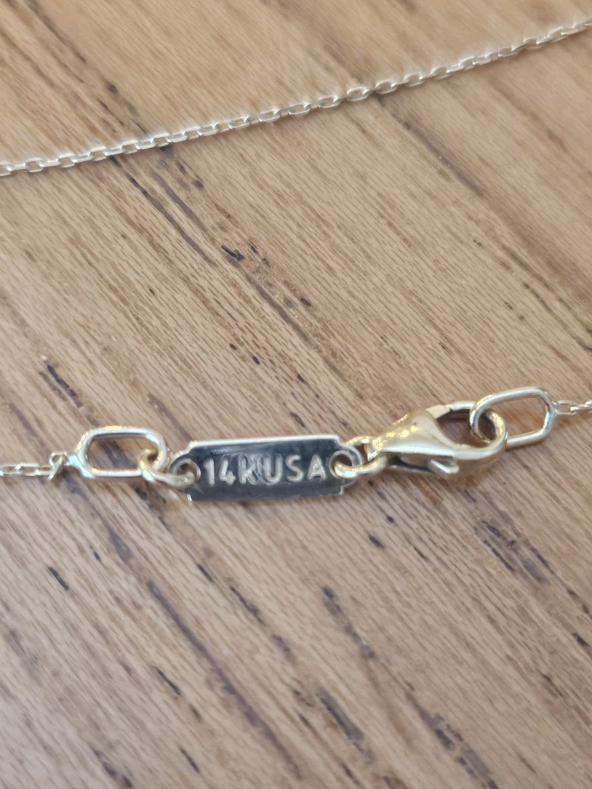 SUZANNE KALAN 14K Yellow Gold with black sapphire necklace. Amalfi series.
