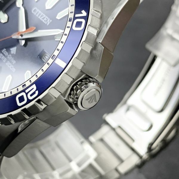 Regular 76 000 yen New CITIZEN Promaster BN0191 55L Eco Drive Diver’s 200m Water