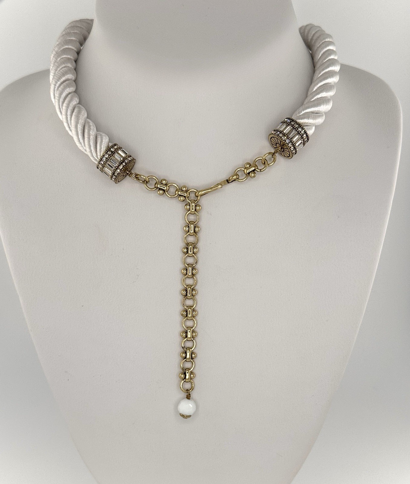 Signed Heidi Daus Sold Out Swarovski Necklace
