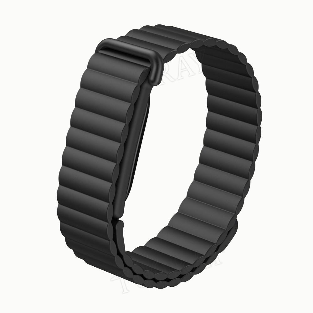 For Google Fitbit Air 2026 Magnetic Silicone Adjustable Sports Loop Band Strap